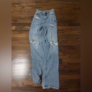Pacsun ripped baggy jeans